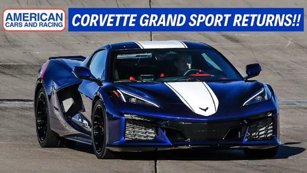 Chevrolet Corvette Z06 C8 sports car