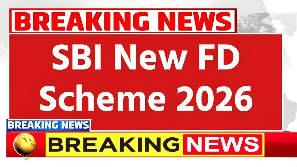 SBI FD Scheme 2026