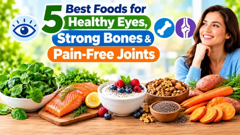 5 Best Foods for Healthy Eyes, Strong Bones, and Pain-Free Joints