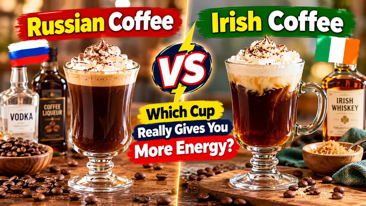 Russian Coffee vs Irish Coffee
